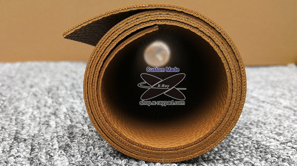custom leather desk pad edges showing in roll packing custom leather desk pad edges showing in roll packing