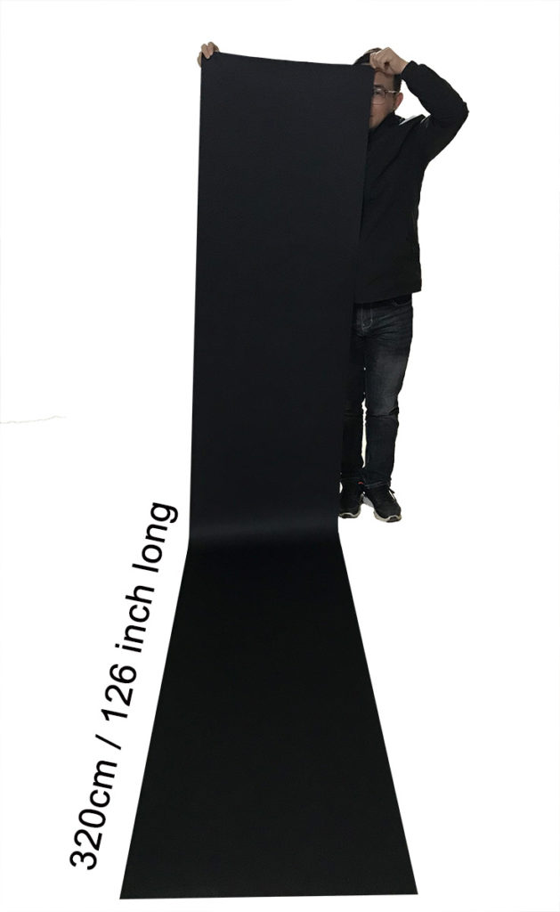 The longest custom black playmat