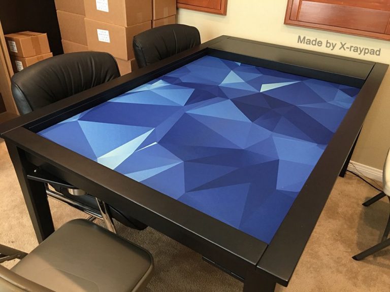 geometric playmat