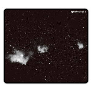 Aqua control 2 black galaxy XL mouse pad