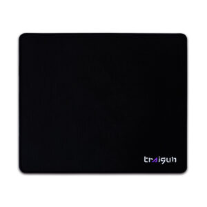 Large traigun black mouse pad