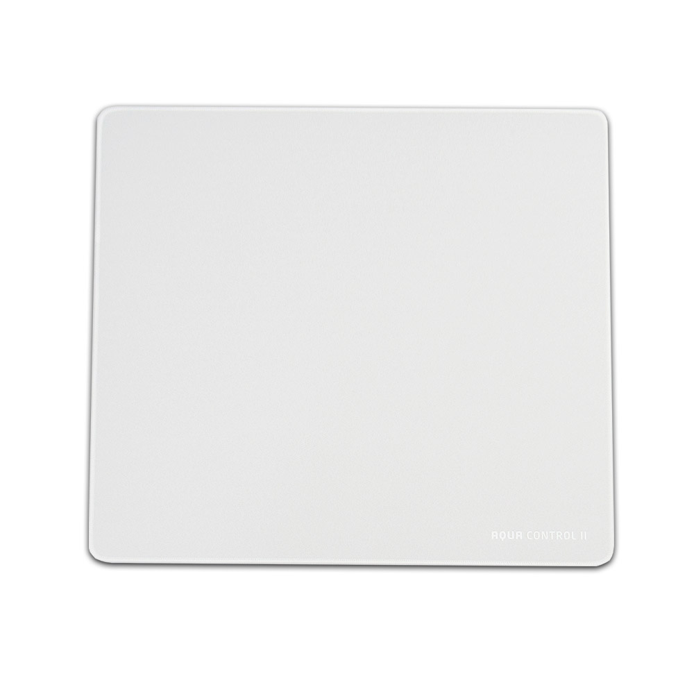 xl white aqua control 2 mousepad