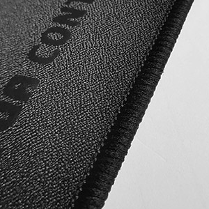 ac2 black mousepad edge stitched